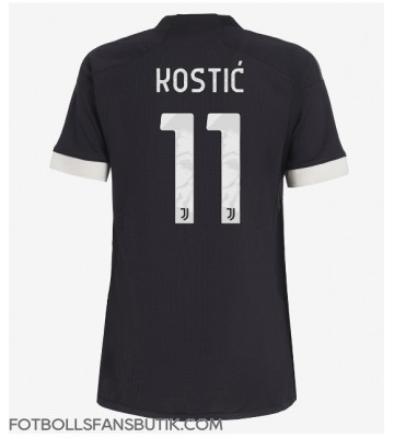 Juventus Filip Kostic #11 Replika Tredje Tröja Damer 2023-24 Kortärmad